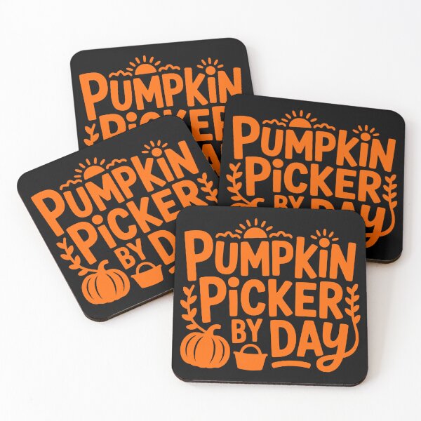 Item preview, Pumpkin Picker by Day designed and sold by theartfulaspie.