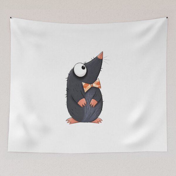 Item preview, Mole with Candy-Corn Bow designed and sold by The-Art-of-D.