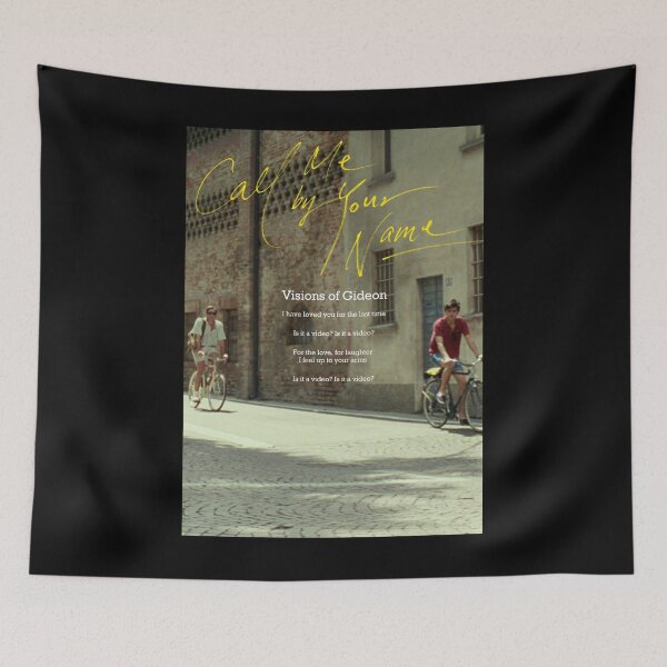 Item preview, Call me by your name Poster 4K Visions of Gideon designed and sold by GroupieClub.