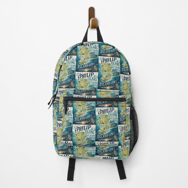 Item preview, Phillip Island Victoria with Penguin Parade, Nobbies and Coastal Wildlife designed and sold by Aryabek.