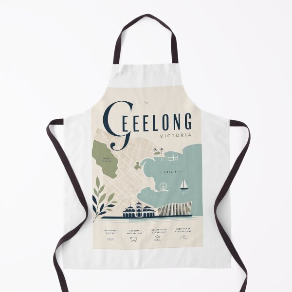 Item preview, Geelong Victoria Waterfront, Corio Bay and Eastern Beach Landmarks designed and sold by Aryabek.
