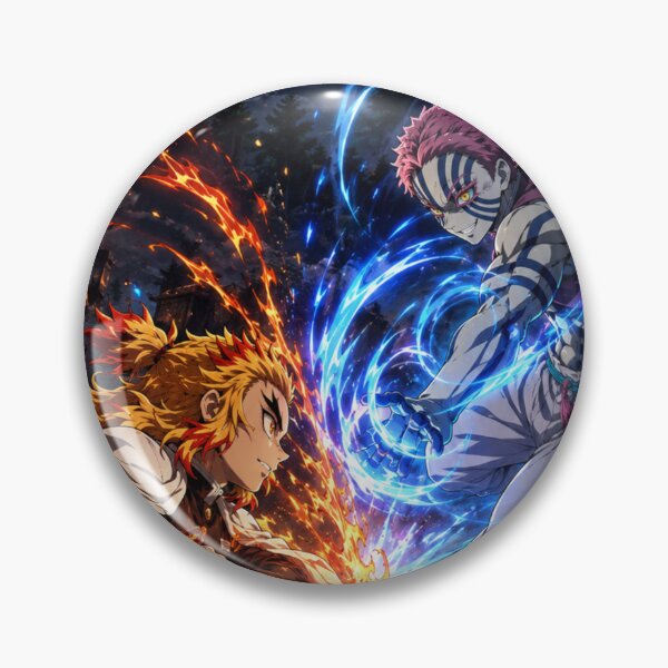 Item preview, Akaza Vs Rengoku designed and sold by jinwooo.