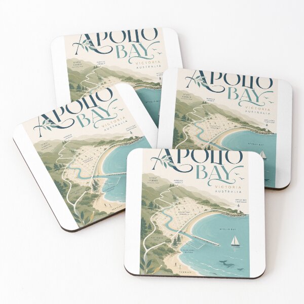 Item preview, Apollo Bay Victoria and Great Ocean Road Coastal Landscape designed and sold by Aryabek.