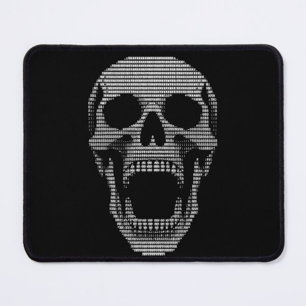 Item preview, Ascii Skull Art Hacker Code Head designed and sold by d247.