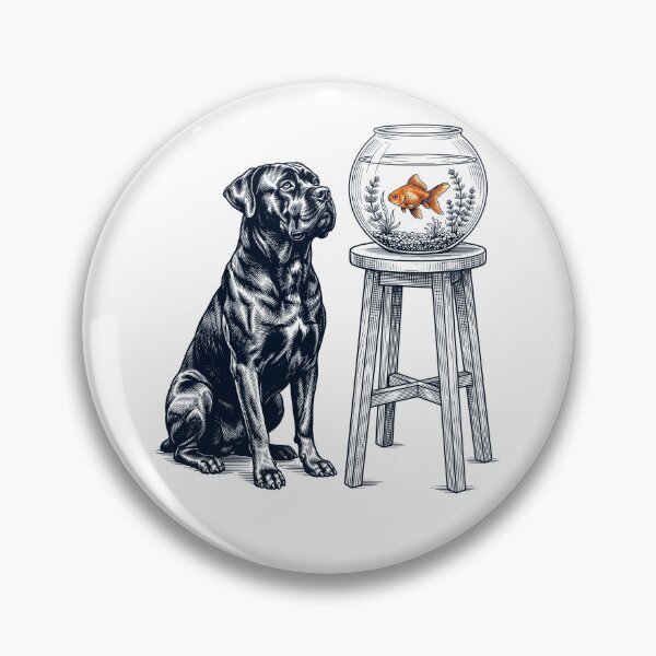 Item preview, Vintage Cane Corso with Goldfish Dog Lover designed and sold by dian-rody-crest.