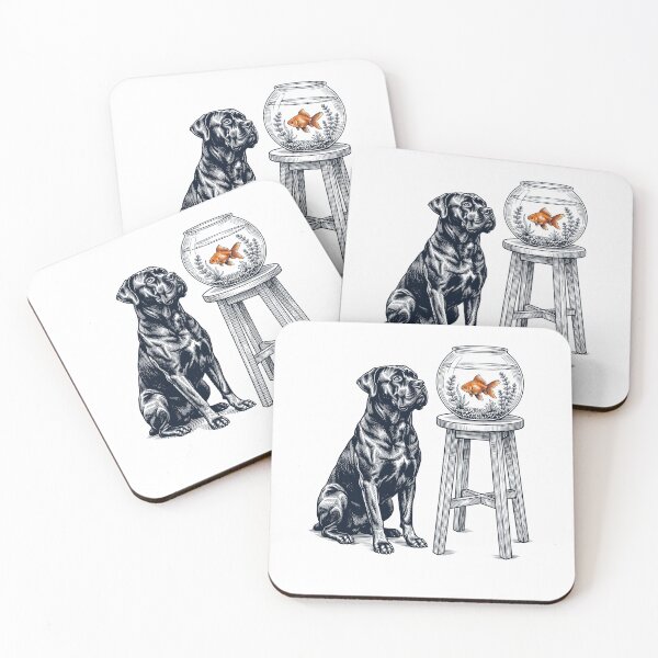 Item preview, Vintage Cane Corso with Goldfish Dog Lover designed and sold by dian-rody-crest.