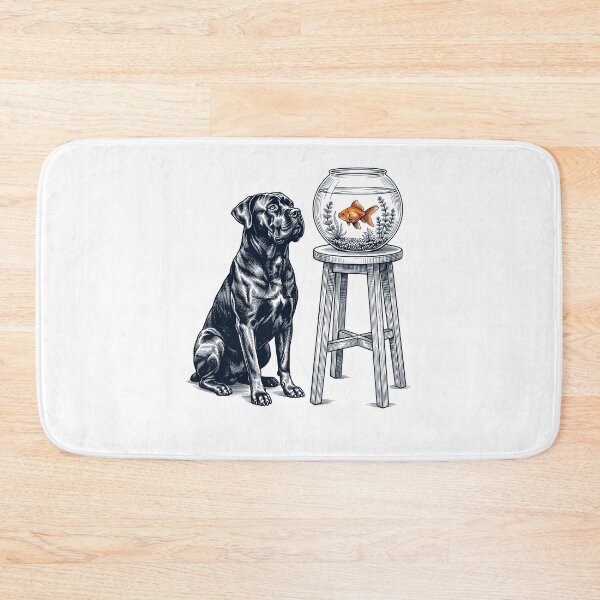 Item preview, Vintage Cane Corso with Goldfish Dog Lover designed and sold by dian-rody-crest.