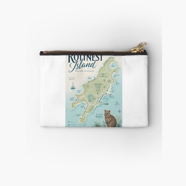 Item preview, Rottnest Island Western Australia with Quokka, Beaches and Wadjemup designed and sold by Aryabek.