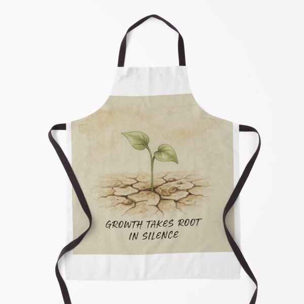 Item preview, Growth Takes Root in Silence – Zen Botanical Watercolor Poster designed and sold by larbimalki.