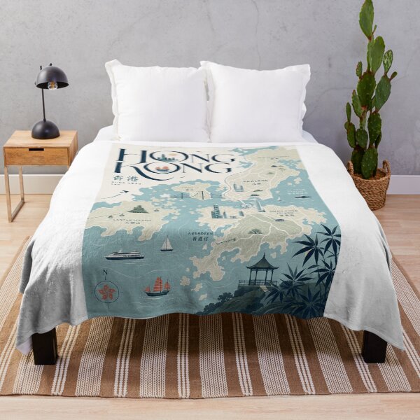 Item preview, Hong Kong Harbour, Kowloon and Island Landmarks designed and sold by Aryabek.