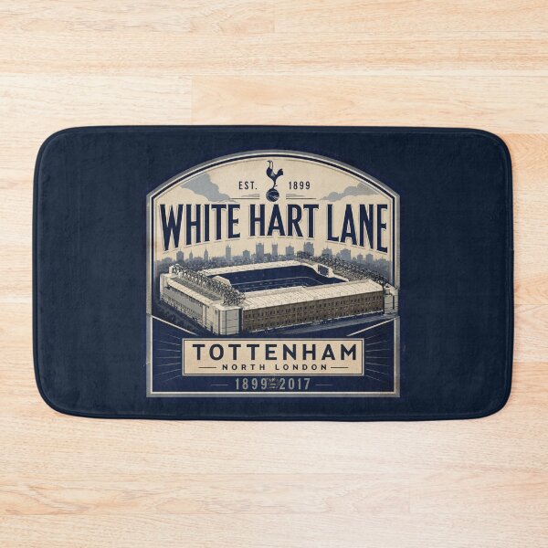Item preview, Vintage White Hart Lane Stadium Crest – Tottenham North London (1899–2017) designed and sold by Apex & Anthem .