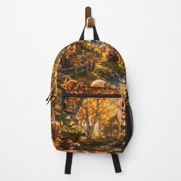 Item preview, Cozy Autumn Fox Family Cottagecore Forest designed and sold by Herodestroyer.