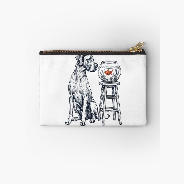 Item preview, Vintage Great Dane with Goldfish Dog Lover designed and sold by dian-rody-crest.