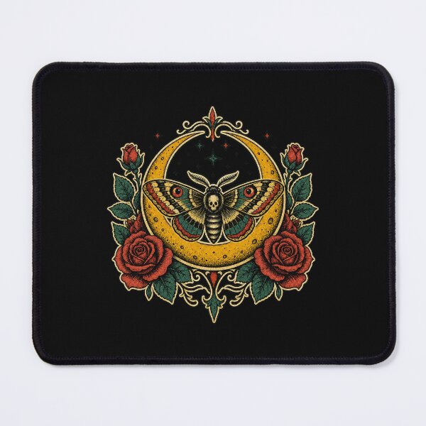 Item preview, Culture Celestial Moon Roses Goth Occult Tarot Aesthetic designed and sold by Uglyandcute.