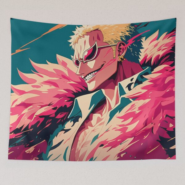 Item preview, Crimson Swagger – Ruthless Anime Antihero Art designed and sold by AnimeArsenalPrints.