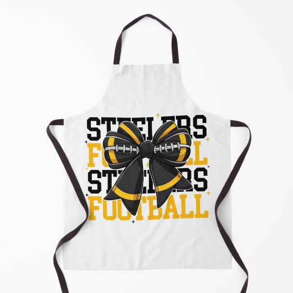 Item preview, Black and Gold Football Bow Steelers Fan Graphic designed and sold by JudyJenni82877.