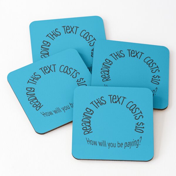 Item preview, Reading this text costs $10. designed and sold by GonePlatinum.