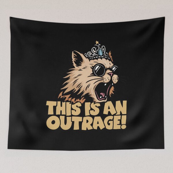 Item preview, Dungeon-Crawler-Carl Tshirts Dungeon Crawler Carl Funny Quote This Is An Outrage! designed and sold by Dibarassi.