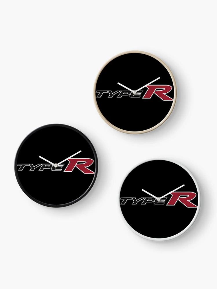Thumbnail 3 of 4, Clock, Type R Logo Car designed and sold by HattieRow.