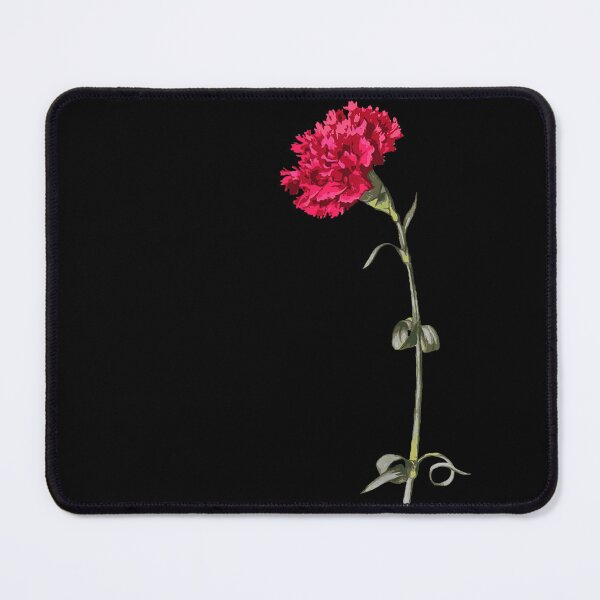 Item preview, Carnations Single Stem Red Flowers designed and sold by goombi-creative.