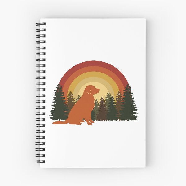 Item preview, Retro Golden Retriever Dog Silhouette Mountain Vintage Sunset Art designed and sold by pattman.
