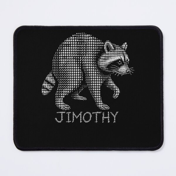 Item preview, Jimothy Raccoon Ascii Text Art Retro Animal designed and sold by d247.