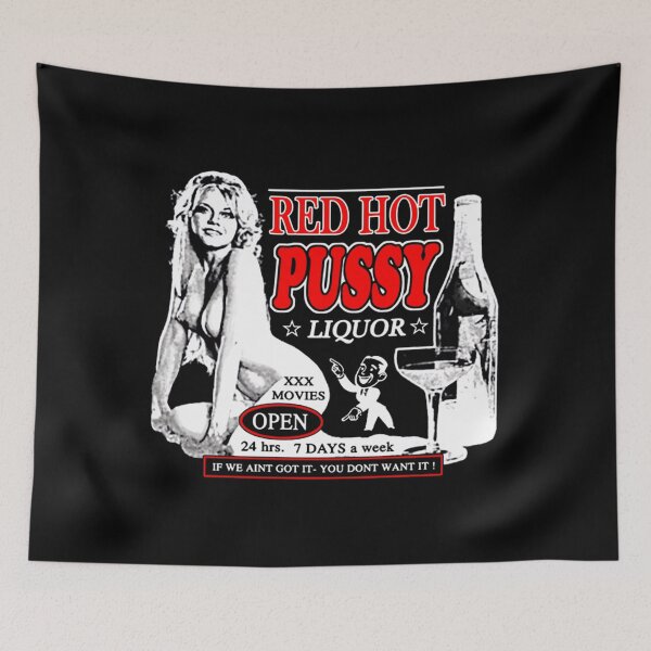 Item preview, red hot pussy liquor halloween horror gore rob designed and sold by TrentonJay2.