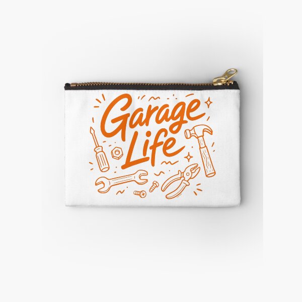 Item preview, Garage Life – Vintage Tool Script Design designed and sold by Automotive Art by Greg.