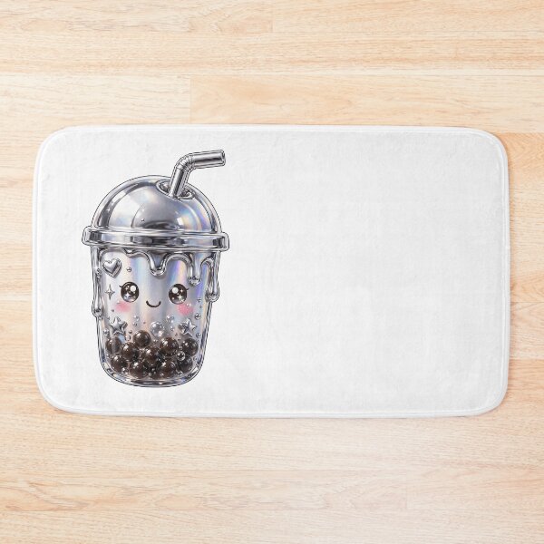 Item preview, Puffy Chrome Boba Bubble Tea designed and sold by Teeny Quities.