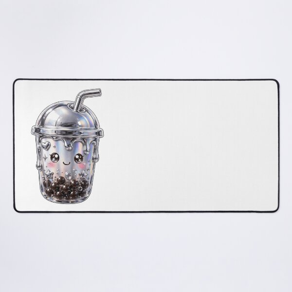 Item preview, Puffy Chrome Boba Bubble Tea designed and sold by Teeny Quities.