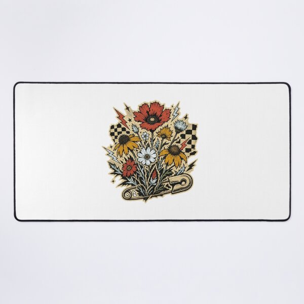 Item preview, Culture Punk Floral Checkerboard Flowers Alt Aesthetic designed and sold by Uglyandcute.