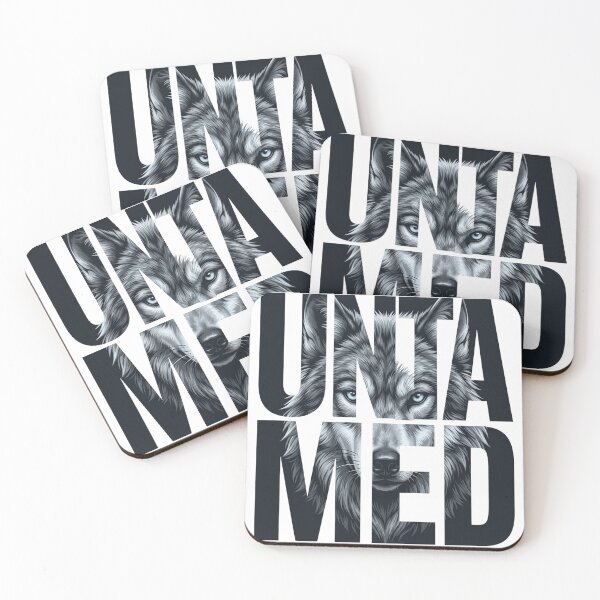 Item preview, Untamed Wolf – Bold Animal Typography designed and sold by abdlhakim taoufik.