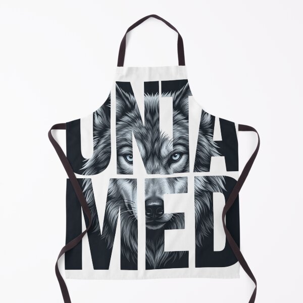 Item preview, Untamed Wolf – Bold Animal Typography designed and sold by abdlhakim taoufik.