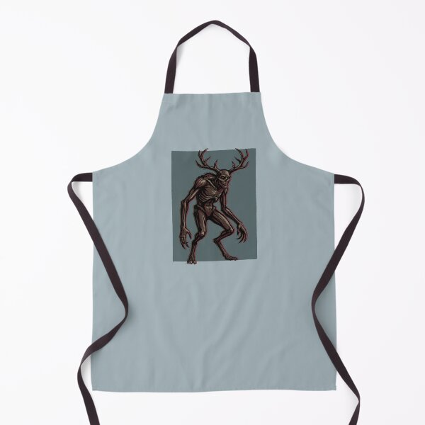 Item preview, Wendigo Cryptid Antlered Forest Monster Dark Horror Graphic designed and sold by KiwiRider.
