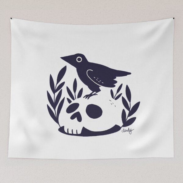 Item preview, skull bird designed and sold by TrentonJay2.