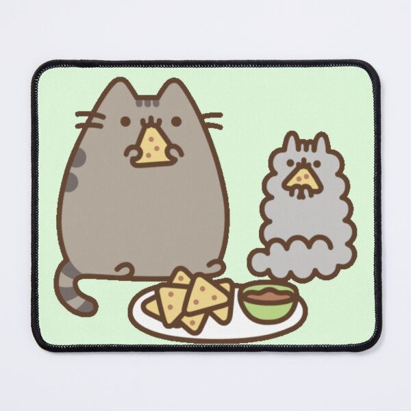 Item preview, pusheen + stormy salsa meal!! designed and sold by PLANET-VEE.