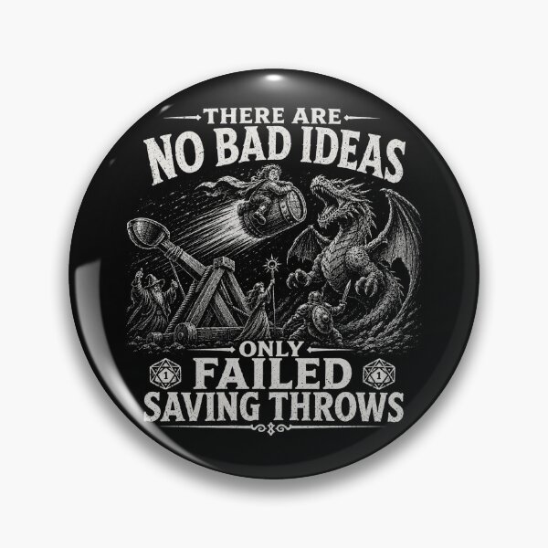 Item preview, No Bad Ideas - Failed Saving Throw designed and sold by DJ Funcle.
