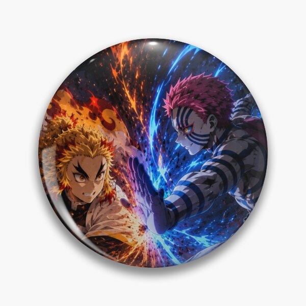 Item preview, Rengoku Vs Akaza designed and sold by jinwooo.