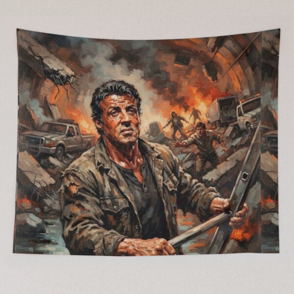 Item preview, Daylight Action Thriller Fine Art Tribute designed and sold by Art's Diner.