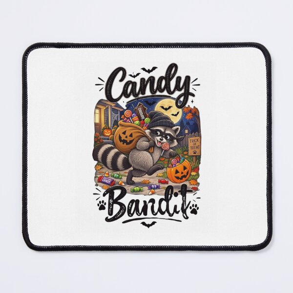 Item preview, Candy Bandit Cute Raccoon Trick Or Treat Halloween Candy designed and sold by haitrieuic96.