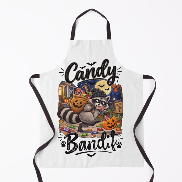 Item preview, Candy Bandit Cute Raccoon Trick Or Treat Halloween Candy designed and sold by haitrieuic96.