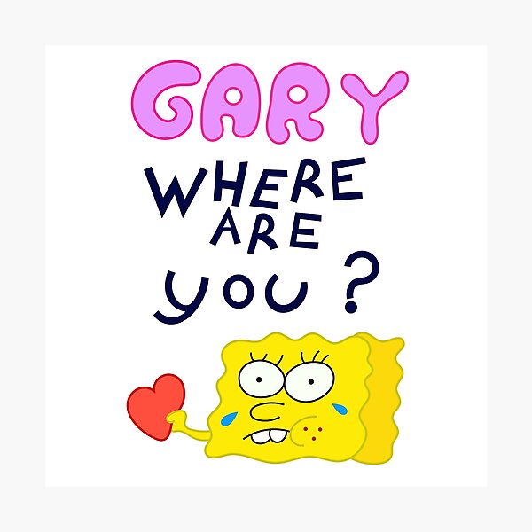Item preview, Gary, where are you? designed and sold by DibujandoPorfa.