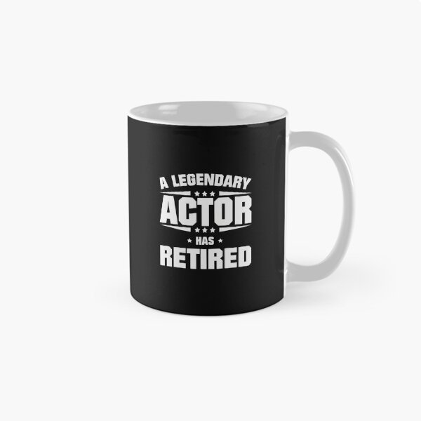 Item preview, A Legendary Actor Has Retired Announcement designed and sold by Rodokbdjb.