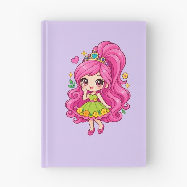 Item preview, Petal Princess – Pink Hair Kawaii Chibi Girl designed and sold by Tiger Mochi Club.