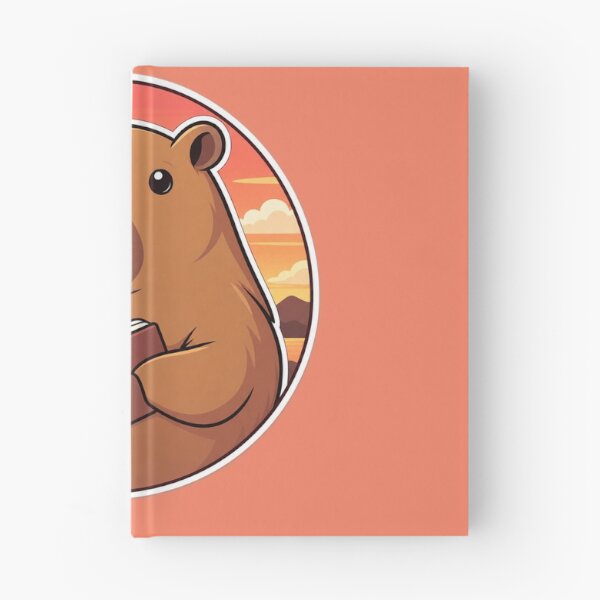 Item preview, Cute Capybara Reading a Book designed and sold by Hari Arts.