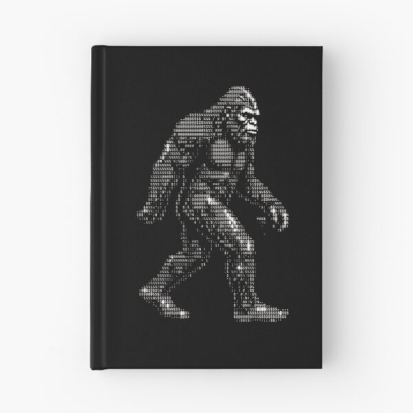Item preview, Funny Ascii Bigfoot Sasquatch Cryptid Hunter designed and sold by d247.