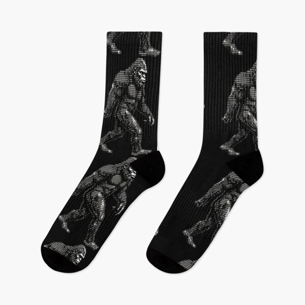 Artikelvorschau, Lustiger ASCII-Bigfoot-Sasquatch-Kryptidenjäger entworfen und verkauft von d247.
