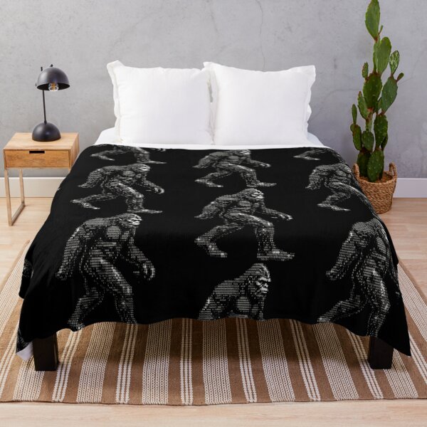 Item preview, Funny Ascii Bigfoot Sasquatch Cryptid Hunter designed and sold by d247.
