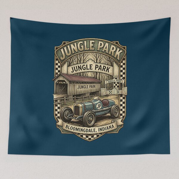 Item preview, The Wildest Track Jungle Park designed and sold by TeeStoress.
