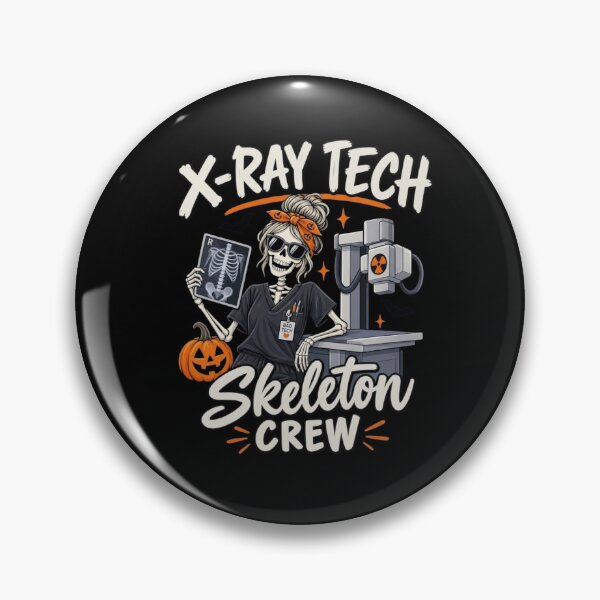 Item preview, X-Ray Tech Skeleton Crew Funny Radiology Halloween Nurse designed and sold by haitrieuic96.
